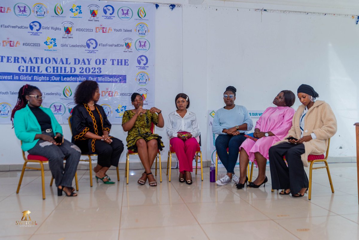 We join the rest of the world to commemorate the #IDGC2023. We Organised this event in Bamenda with over 130 participants to discuss &amp; dissect pertinent issues inhibiting the Girl Child from reaching her full potential. We had stellar presentations on #CSE, Career &amp; business.