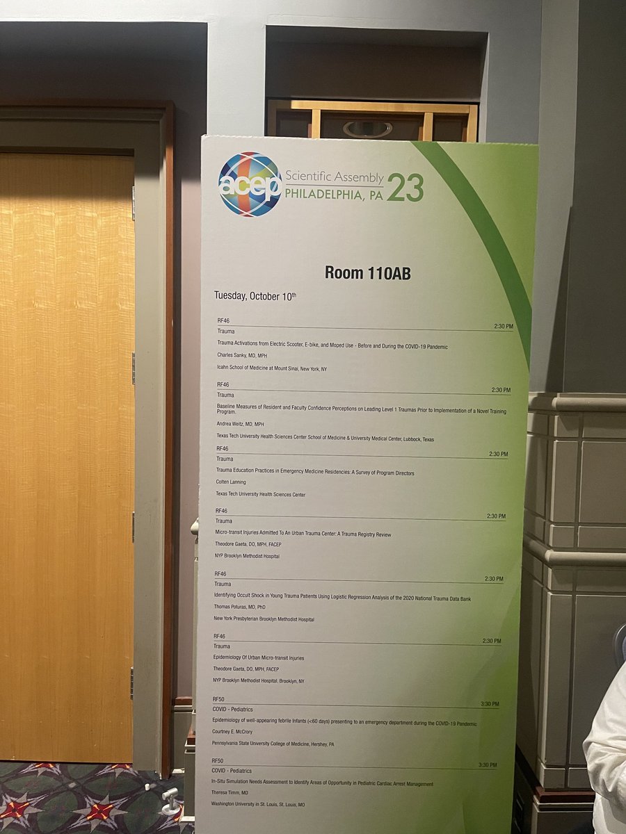 AndreaWeitz3's tweet photo. Congrats to our second year medical students for presenting our research at ACEP23! Trauma SDOT coming to your institution soon! ⁦@TexasTechEM⁩ ⁦@ACEPNow⁩ ⁦@milosbuhavac⁩ https://t.co/1ttavE2Tou