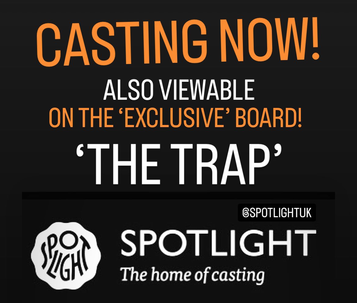 ⭐️NOW AS AN ‘EXCLUSIVE’ ON SPOTLIGHT! #casting #christmastour @ace_southeast #mentalhealth