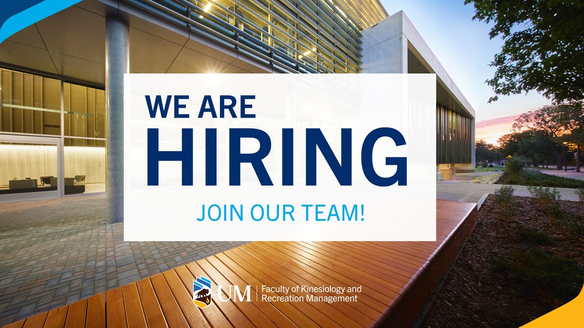 We are recruiting a Manager, Marketing &amp; Communications to lead a team responsible for the promotion of our academic, sport &amp; recreation programs. 

If you have leadership experience in marketing this might be a great opportunity for you.

bit.ly/3PJTM6m