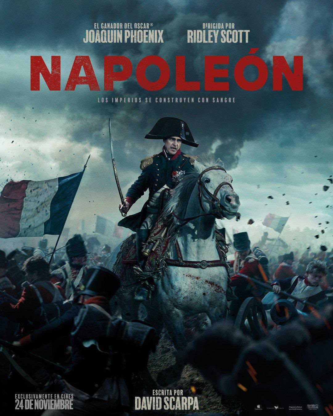 Spaanse poster van Napoleon op Apple TV Plus