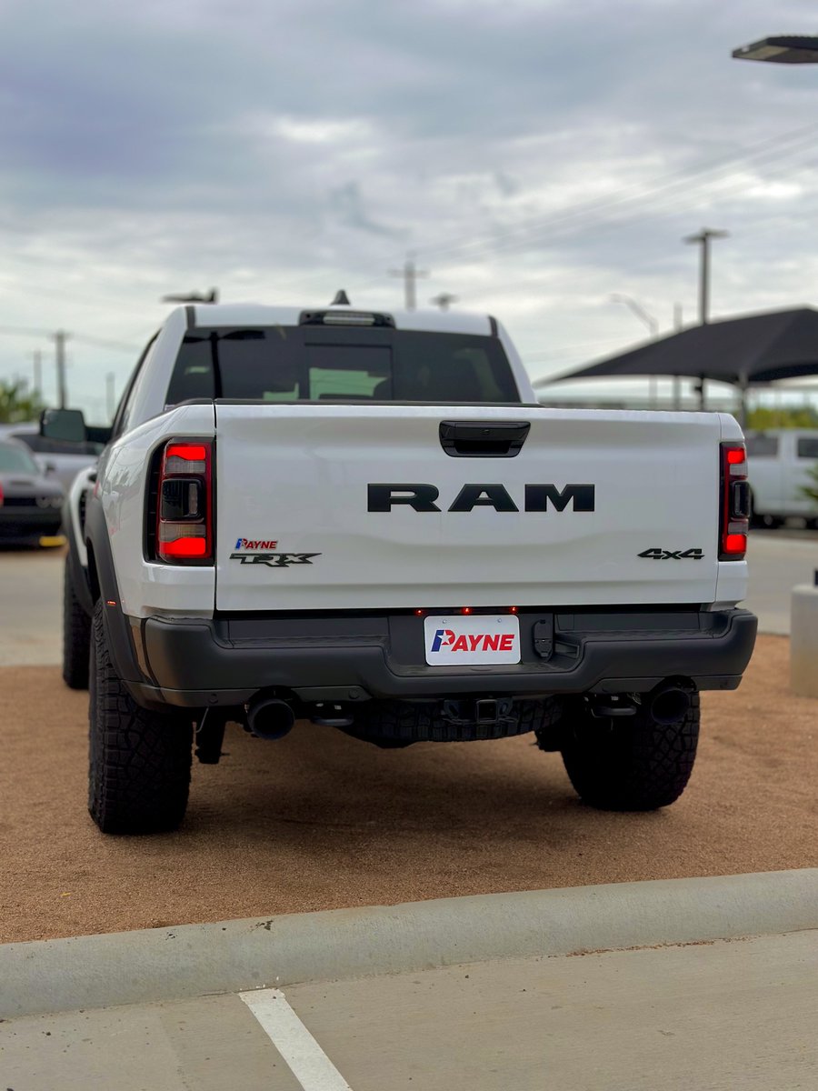 payne_edinburg's tweet photo. Unleash the beast with the mean machine, the RAM 1500 TRX, now tearing up the terrain at Payne Edinburg Chrysler Dodge Jeep RAM.

Power and performance like never before.

Visit us in store or online at https://t.co/yfGRi1ZmZE

#RAM1500TRX #OffRoadDominance #PayneEdinburg https://t.co/Z9Bk3MvpG0