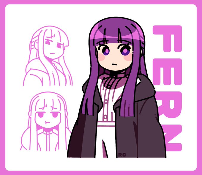 Drew some better Ferns now that the Frieren anime has finally begun! Please watch Frieren: Beyond Journey's End! #フリーレン #frieren