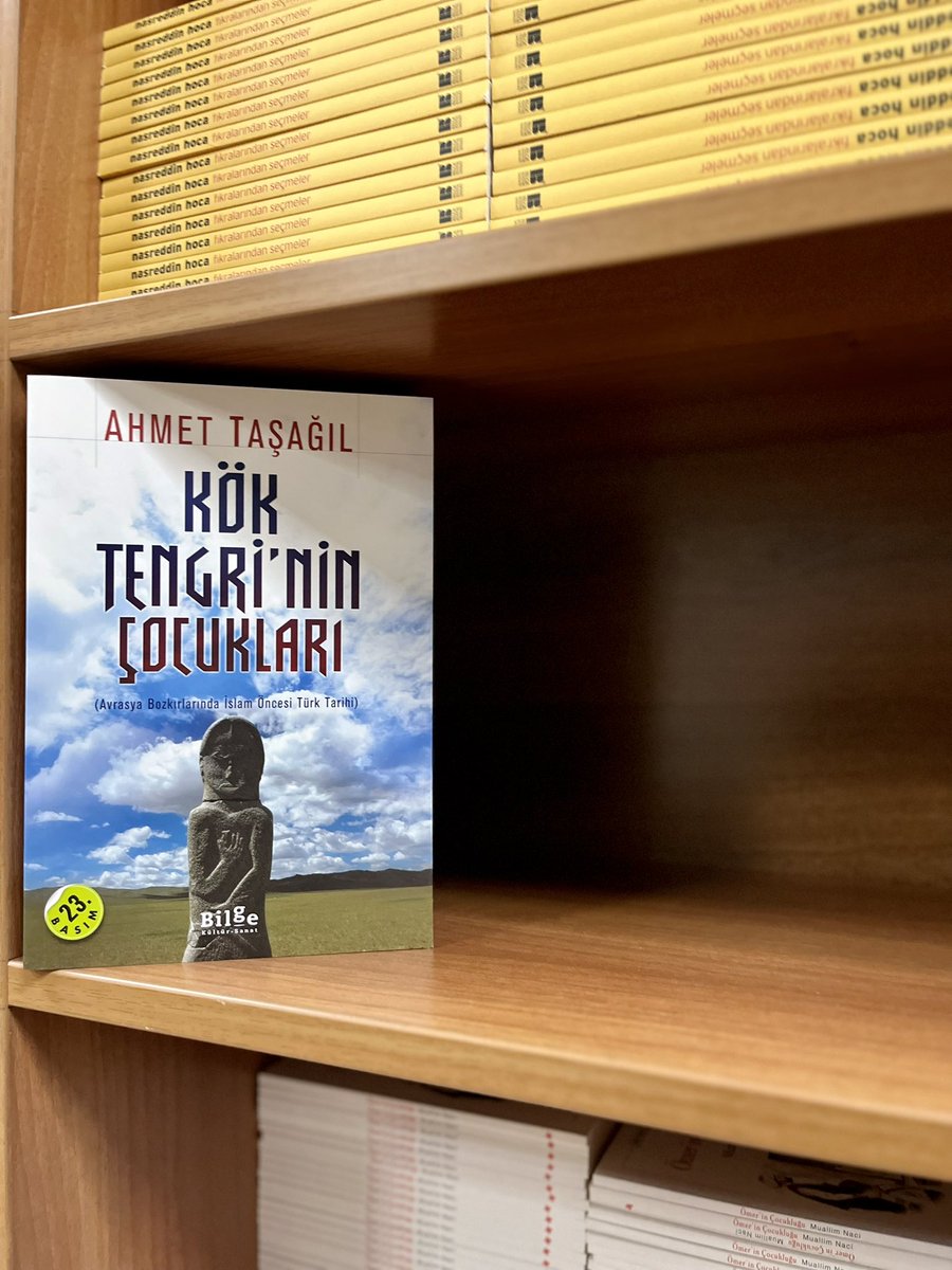 Prof. Dr. Ahmet Taşağıl’ın, Kök Tengri’nin Çocukları adlı ölümsüz eseri, 10. yılında 23. baskısı ile sizlerle… 

#köktengri #köktengrininçocukları #ahmettaşağıl #tarih #eskitürkler #geneltürktarihi #tarihkitapları #tarihkitabı #göktürk #göktürkler #bilgekültürsanat