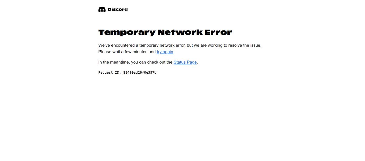 ameliee_83k's tweet image. Awh schucks @discord #Discord #discorderror #discorddown