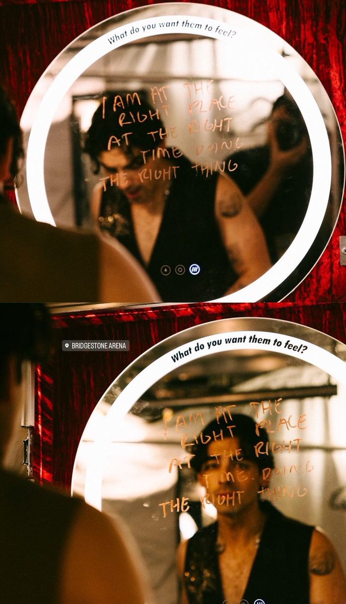 Joe Jonas via ig stories. 🥹❤️