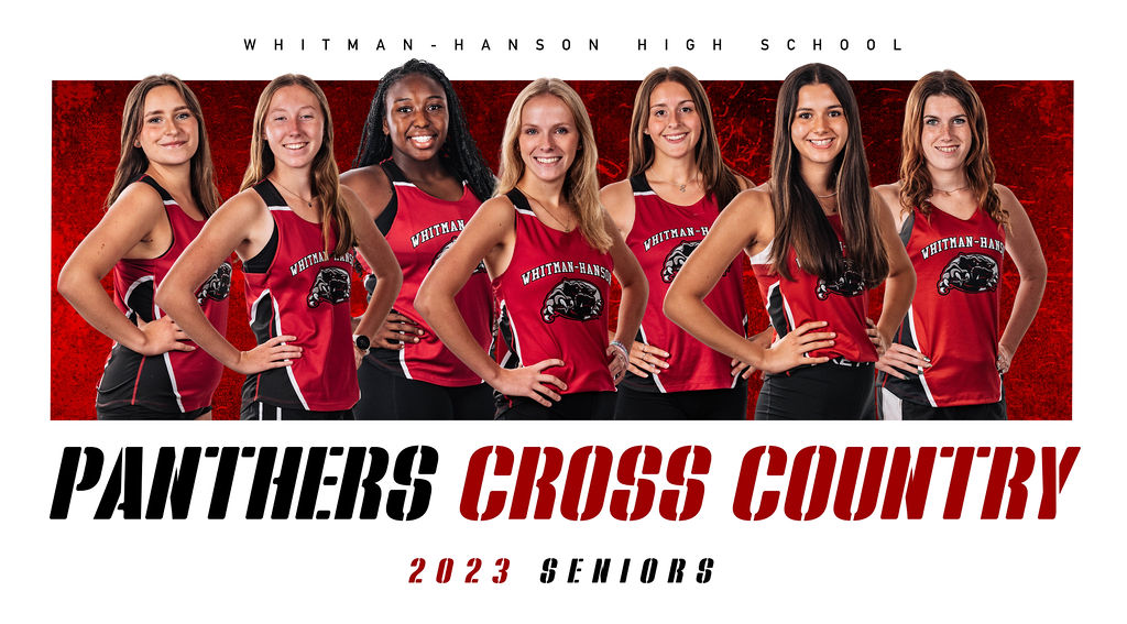 WHathletics's tweet photo. Come celebrate our cross country seniors today - ceremony  will be at the Panther at 3:30pm.  The race is at 4pm as WH hosts Duxbury! https://t.co/PSzTzSMJoF