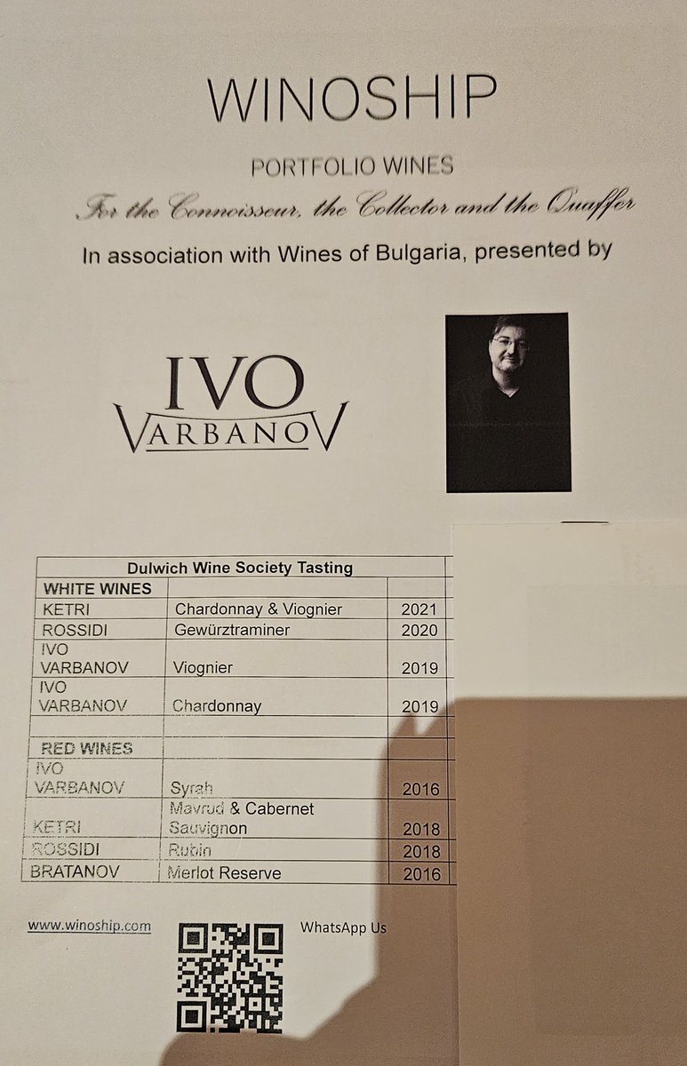 DulwichWine's tweet photo. Tonight's tasting at Dulwich Wine Society with Ivo Varbanov with @Mr_Winoship https://t.co/RkbXF7hH5W