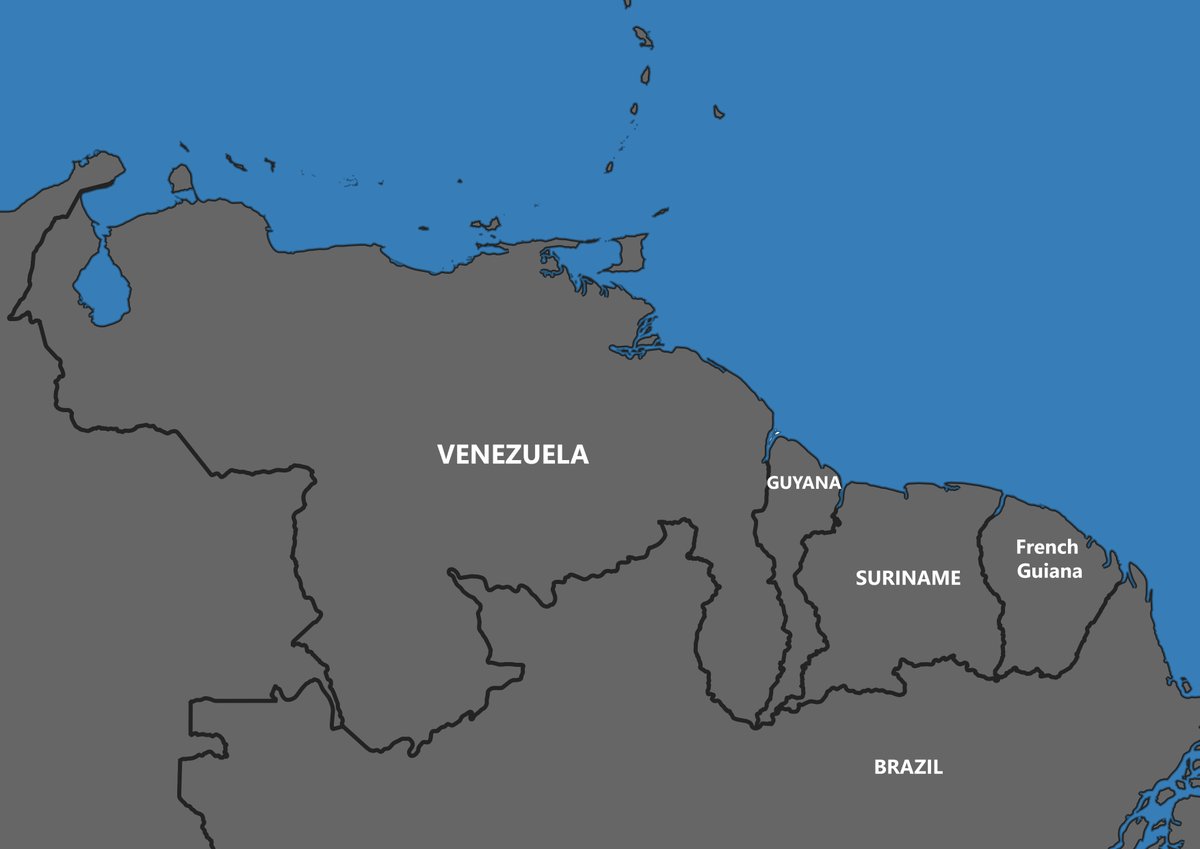 ¿Recuerdas este mapa? Este es el mapa que el gobierno de Guyana quería eliminar de Twitter y Facebook el año pasado. Compartamos esto masivamente con el mundo.
