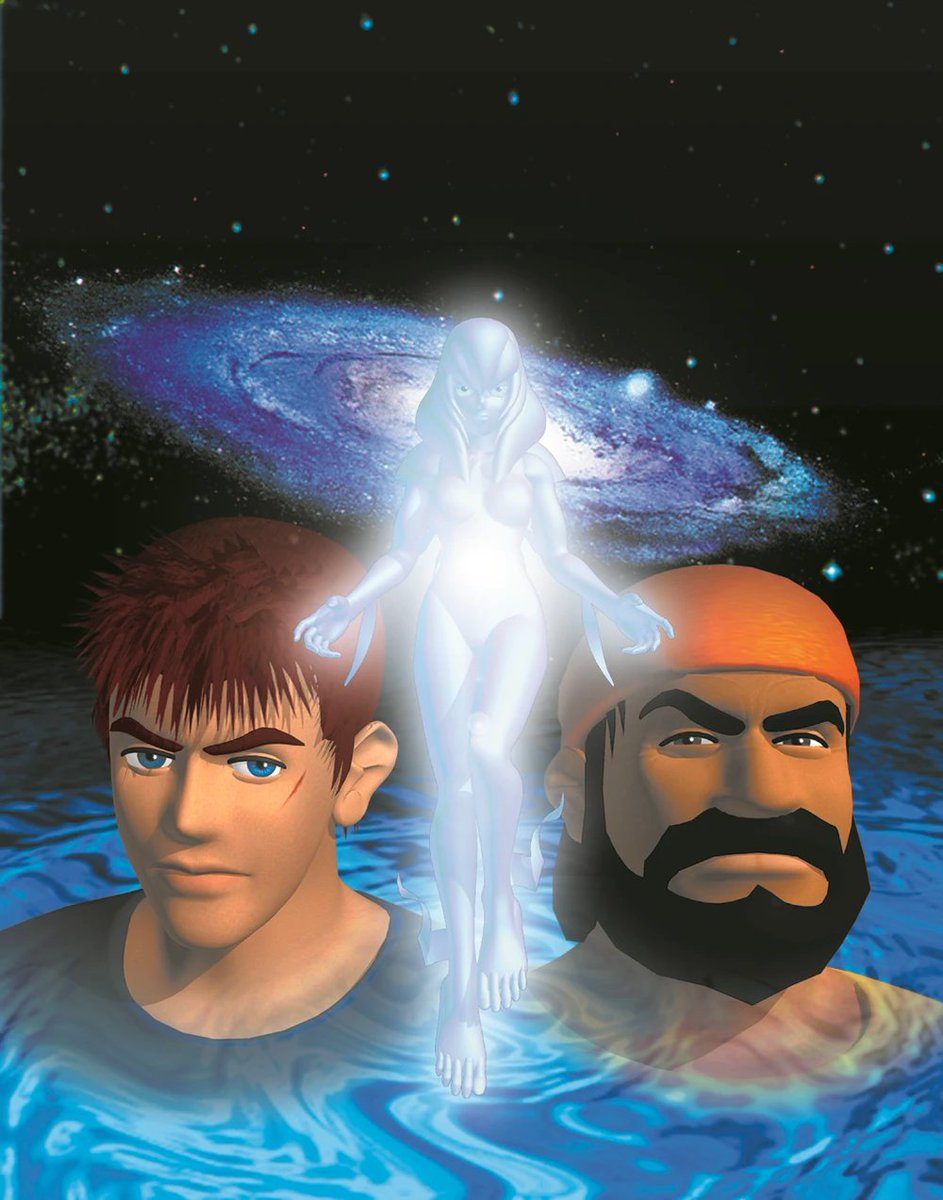 RetroGamerArt's tweet image. Blue Stinger / Dreamcast (1999) 
ブルースティンガー