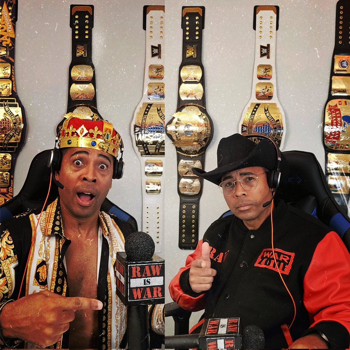 Jim Ross and Jerry Lawler cosplay duet returns to cover another classic moment #wwe #jimross #jerrylawler #wwelegends <a href="/JRsBBQ/">Jim Ross</a> <a href="/JerryLawler/">Jerry Lawler</a>