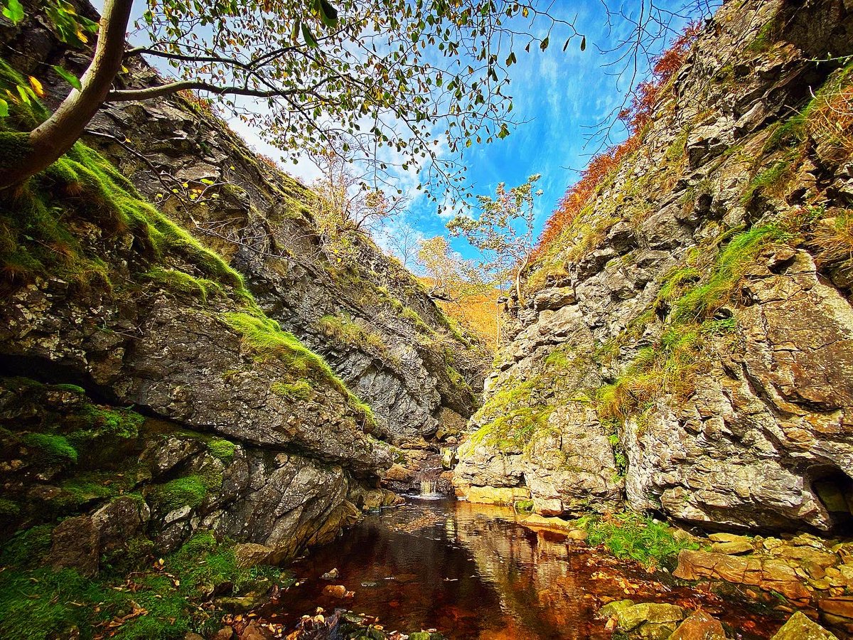 oldcrofthouse's tweet photo. #swaledale #keld #crackpot #riverswale #swinnergill  #yorkshiredales #yorkshiredalesnationalpark @yorkshire_dales #getoutside #walking #autumnwalks #AutumnVibes #walkingadventures #daysout #hiking #kirkbystephen #Cumbria https://t.co/jdtohii9El