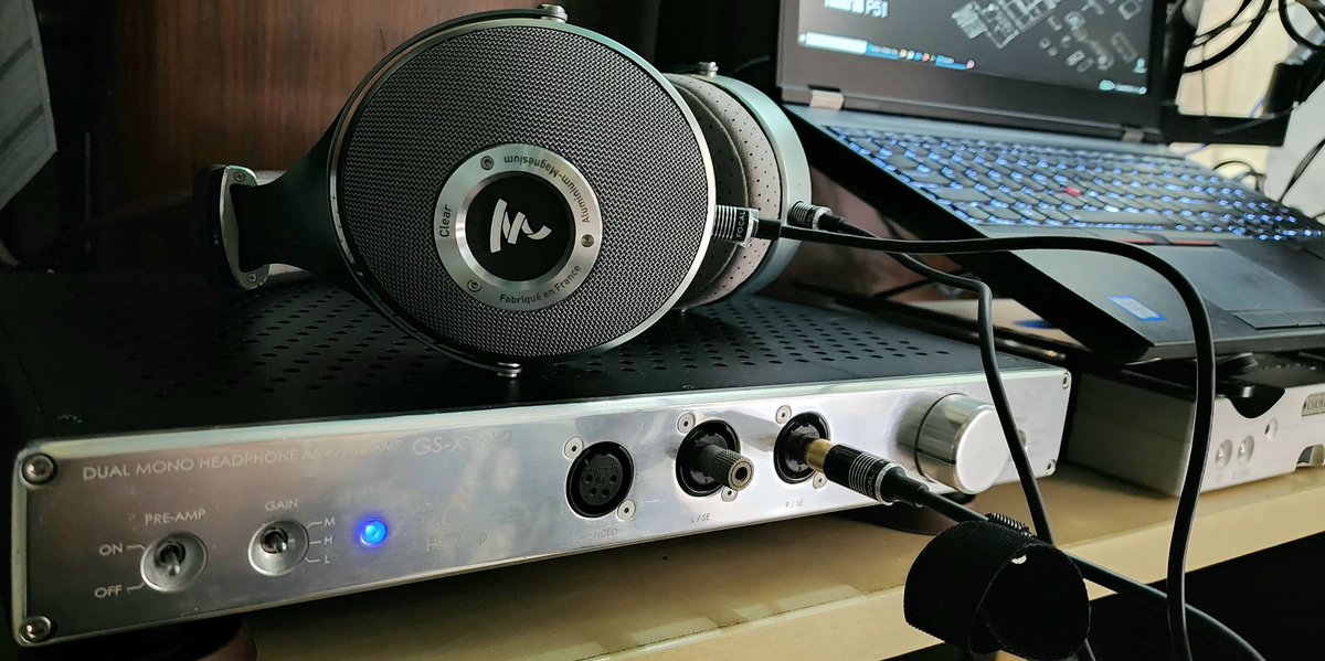 Soundtrip:
Clear
GSX Mk2
HugoTT
P51
@FocalOfficial 
@HeadAmp 
@ChordAudio
@LenovoThinkPad