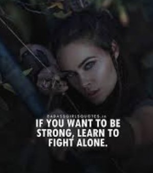 CookieKL's tweet photo. The only way I know...
#fightalone ✌️👍🩷🔥♥️🥰💪 Stay Strong...🔥 https://t.co/juixHD5sm1