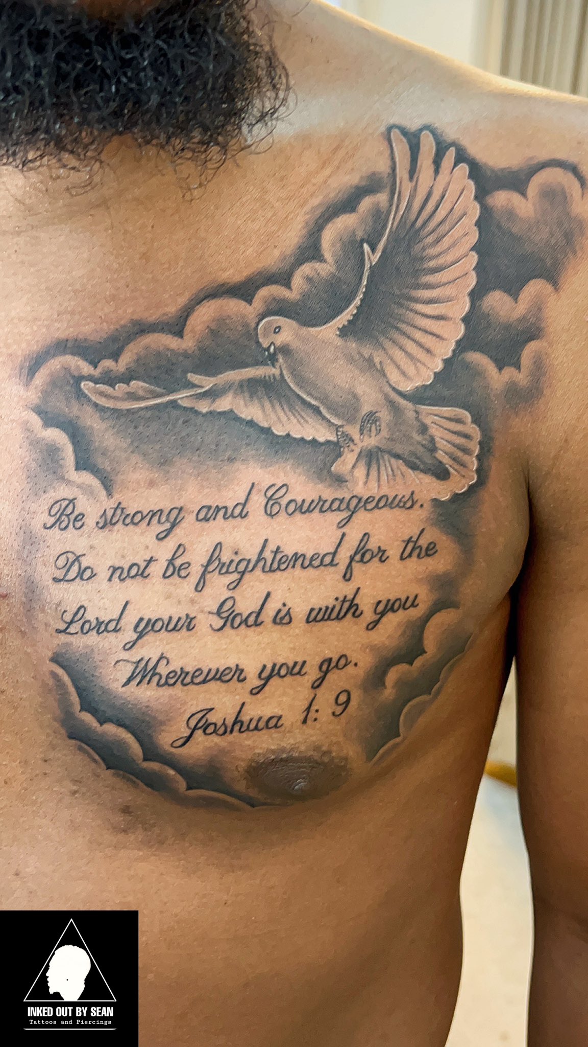 Joshua Bible Tattoos Inspiring Powerful Bible Verse Joshua 1:9 With