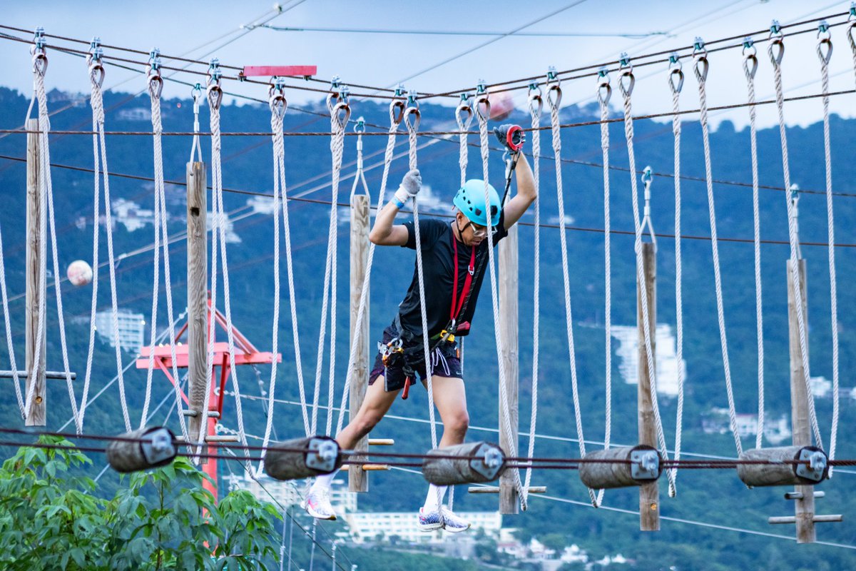 ¿Buscas una dosis de emoción? Nuestro parque de cuerdas es el lugar perfecto para desafiar tus miedos y fortalecer tu espíritu. 😃

#Xmonkey #XtaseaPark