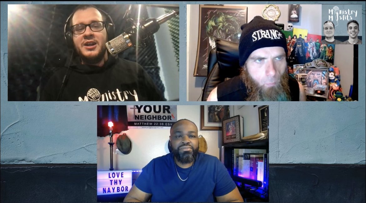 ministrymisfit's tweet photo. Recorded some #SpookySeason episodes with @BuddywalkJ & #anthonywilson this morning for #misfits & #isitpagan
#halloween #lovethynaybor #kingdomontheroad #kotr #buddywalkwithjesus #BWWJ https://t.co/8tRvrLq4ug