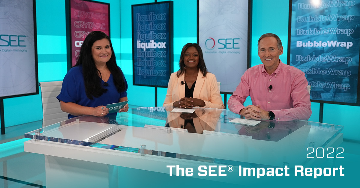 Sealed_Air's tweet photo. Our CEO and VP of Sustainability Innovation &amp; Strategy highlight The SEE Impact Report in this video, discussing how our actions and investments make SEE a more sustainable business. 

https://t.co/Unk5AmdOFs https://t.co/uM6HSaPks2