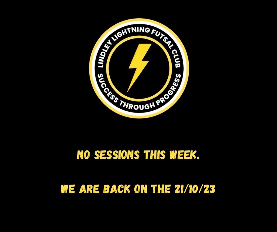 LLJFC's tweet image. No sessions this Saturday. 

Our coach is away for the day on a coaching course. 

Sessions return 21/10/23