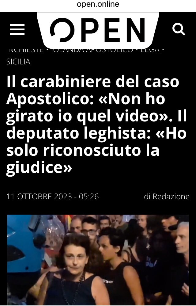 francapuntog's tweet photo. @FratellidItalia Il carabiniere ha già ritrattato, cominciate pure a cagarvi addosso, #credini! https://t.co/WXr6NB9gCg