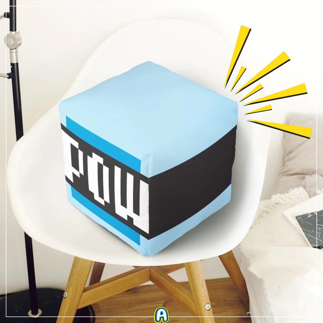 adoreystore's tweet photo. Power up no aconchego com a Almofada Cubo Azul POW inspirada no Super Mario! 💪🎮

#SuperMario #AlmofadaSuperMario #Gamer #ConfortoGamer #POWBlock
#AlmofadaPOWBlock #SuperMarioBros #NostalgiaGamer #DecoraçãoGamer #CasaGeek https://t.co/nUvga9OxR2