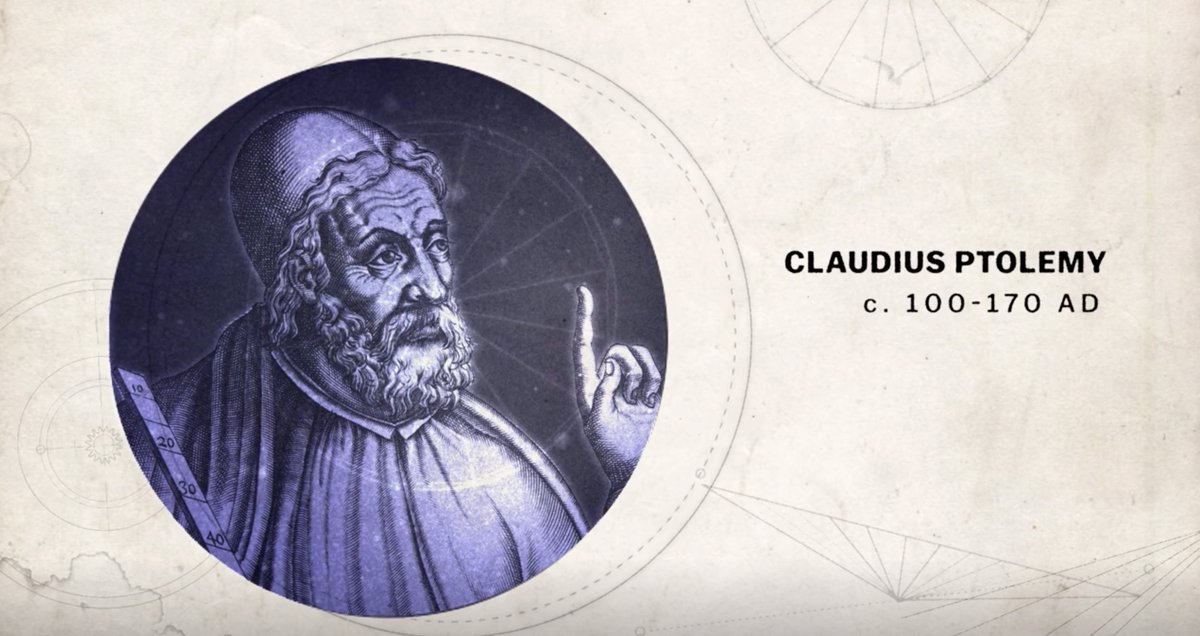 cyber_video's tweet photo. In English: Claudius Ptolemy, also known as Claudius Ptolemaeus, was an ancient Greek mathematician and astronomer who lived in the 2nd century AD. He is best known for his influential work "Almagest," in which he addressed topics related to astronomy, celestial modeling https://t.co/39xDuDghgV