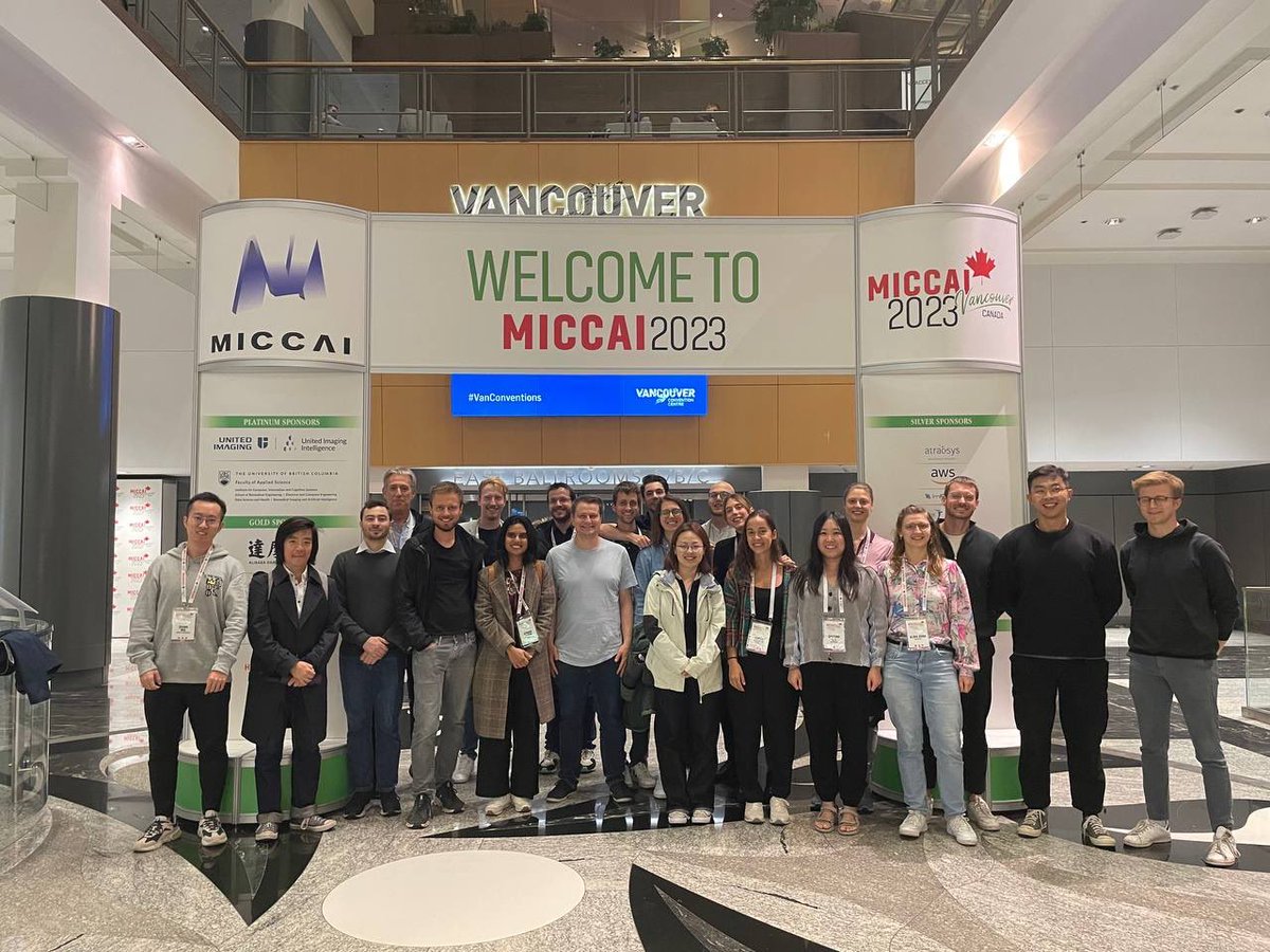 Greetings from Vancouver at #MICCAI2023 <a href="/aimlab_tum/">AIMLabTUM</a> <a href="/BioMedIAICL/">BioMedIA Imperial</a>