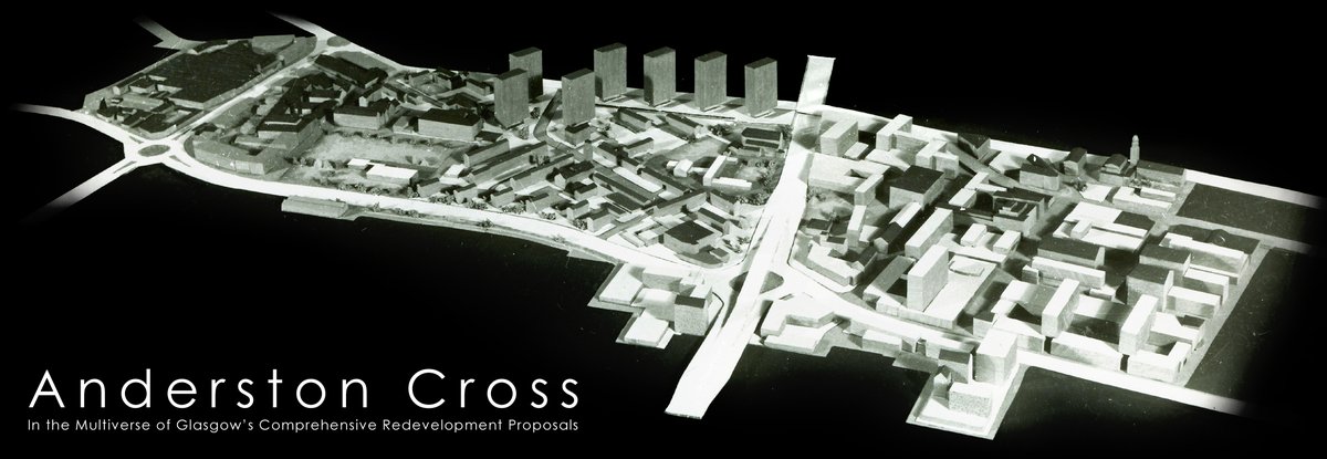 Anderston Cross in a future that never was.

There's around half a dozen building depicted here that actually existed, and that survive today 🧐