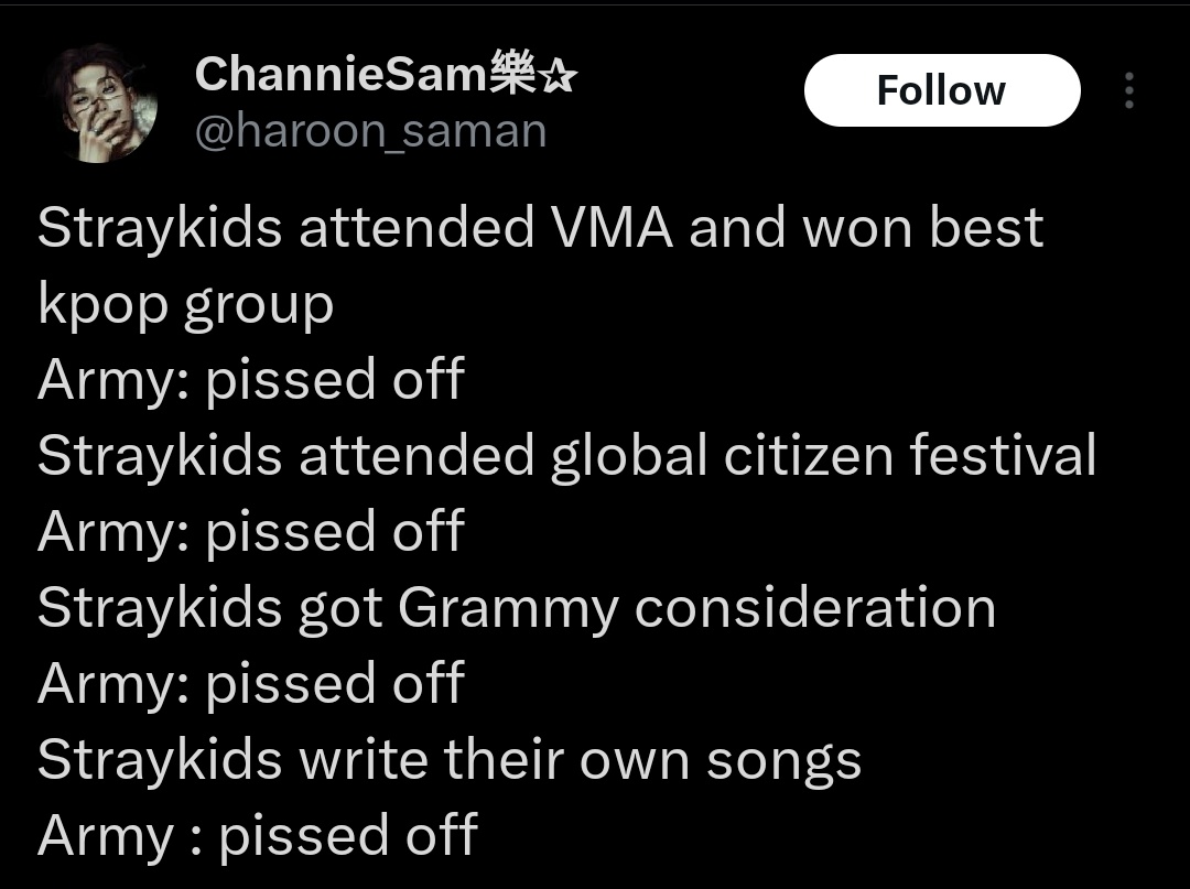 park07k's tweet image. Why we will be pissed? The things mentioned here are already achieved/done by BTS years ago 😭