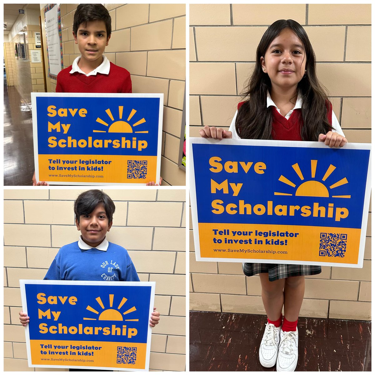 EmpowerIL's tweet photo. Students, families, and schools across IL rely on Invest in Kids for much-needed stability. If lawmakers fail to protect this vital program, 9,500 students from low-income families will lose their scholarships, causing many to leave their best-fit school. #SaveMyScholarship https://t.co/fphR2iH59M