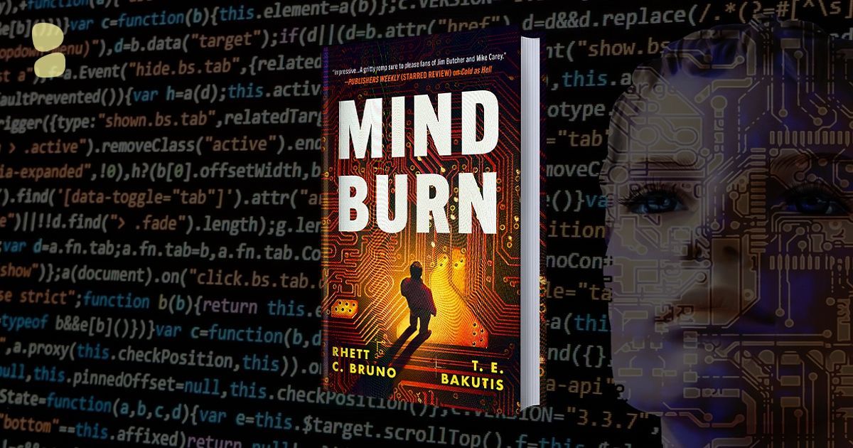 BlackstoneAudio's tweet photo. In just one month, readers will get to join a new investigator as they hunt down a #dangerouscriminal who is capable of high-jacking and controlling #cyberneticimplants.

#ScifiBook #MINDBURN by @RCBruno44 and @TEricBakutis launches 11/14!
Preorder now 👉🏼  https://t.co/rDdaJ72SFO https://t.co/BQwM4DskSv