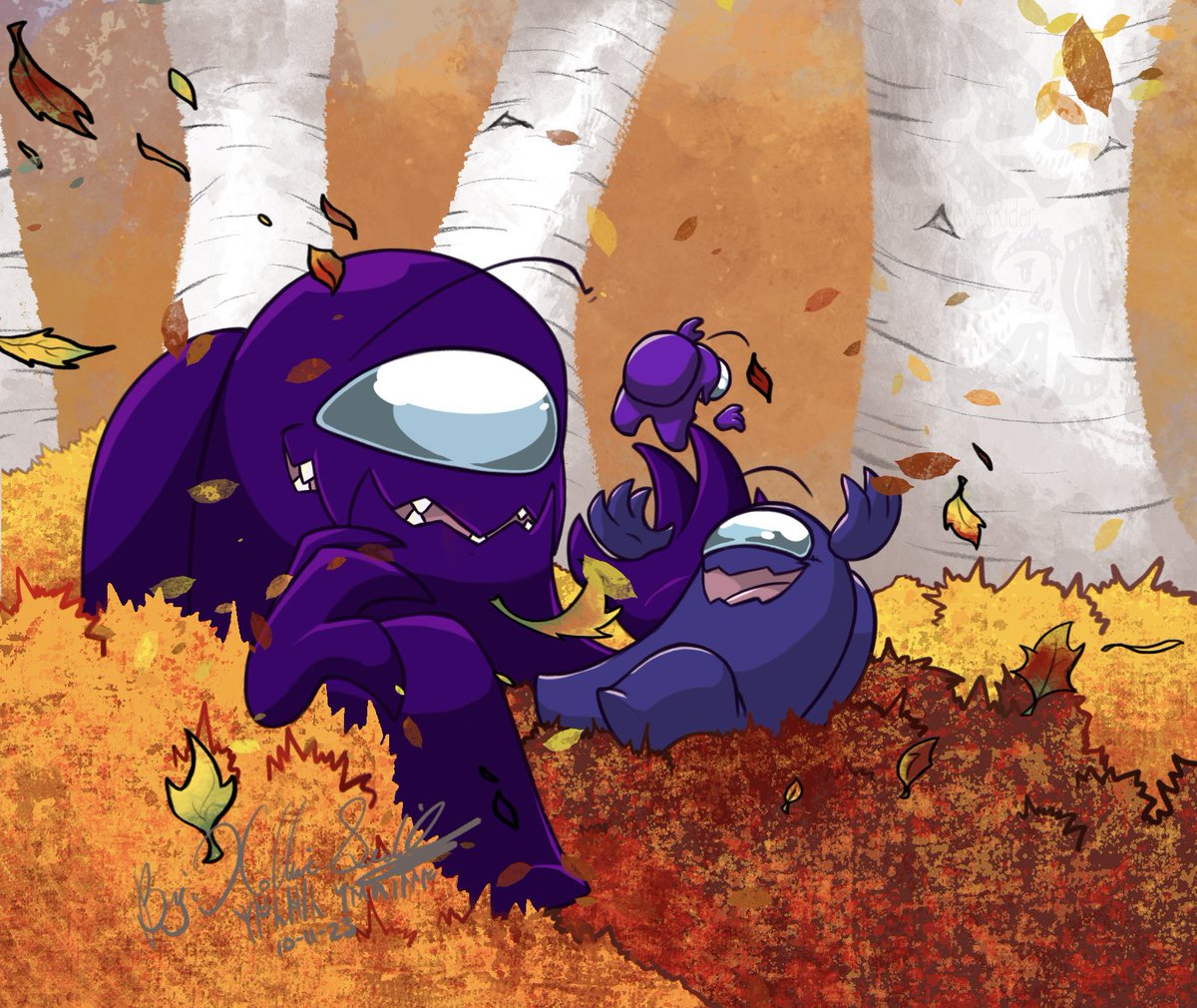 Xochic2's tweet photo. βA crisp momoryβ
Autumn really brings in good memories. Perhaps so for a family of beans π
#rodamrix #imposterindigo #leaderindigo #oldslate #imposterpurple #purplefamily #oldslate #grandpaslate #autumn #leafpilefun https://t.co/qSCRoBJCcK