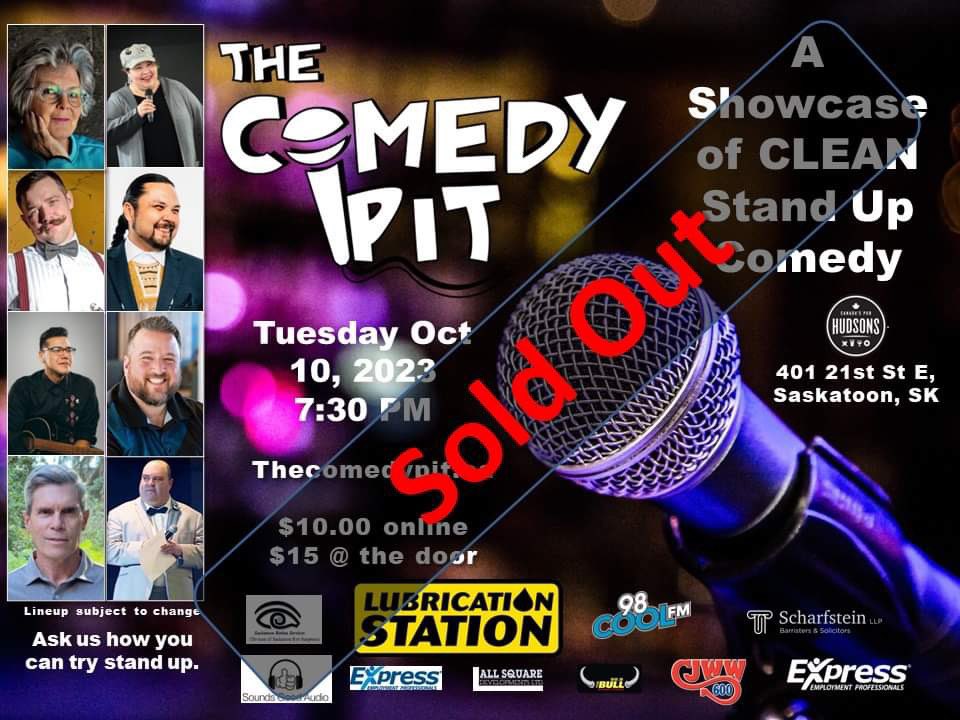 Last nights SOLD OUT show <a href="/TheComedyPit/">The Comedy Pit</a> was incredible!! Thank you Ari for having us out!! Here’s a picture of Peggy doing her thing!!