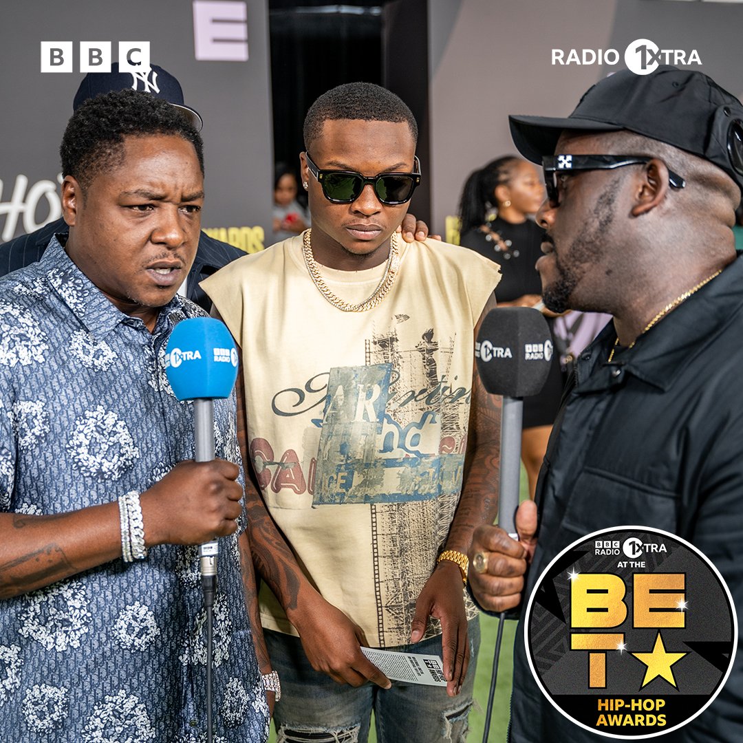 Tonight on the #1XtraRapShow, @KennyAllstar relives some of the best moments from the 2023 @BET #HipHopAwards green carpet with some of hip-hop's biggest stars🔥 You do not want to miss it! Lock into The 1Xtra Rap Show with Kenny Allstar from 11pm over on @BBCSounds 🎧