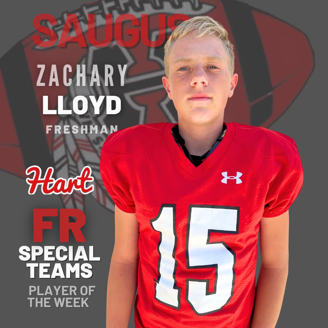 HartHSFootball's tweet photo. Congratulations to our Freshman Players of the Week 🔥 Saugus #gohartorgohome https://t.co/ixLVNrbwj2