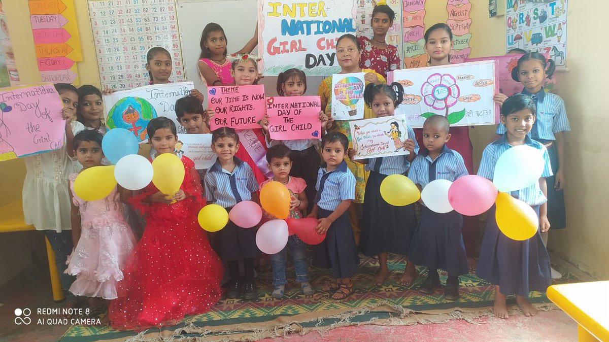 niveda_ngo's tweet photo. Happy International Girl Child Day!!!
Celebrating Girl Power!!!

#internationalgirlchildday2023 #InternationalGirlChildDay #MinistryWCD #empowergirls #mahilaayogup #NitiAyog #NoidaAuthority #Noida @CeoNoida #mahilaayogup @noidapolice https://t.co/pEO7ea0Uks