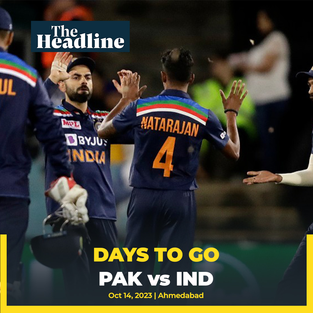 Pakistan vs India is just 4 Days away!  
#IndiavsPak #ICCWorldCup2023 #PakistanCricket #CWC23 #IndianCricketTeam #CWC2023