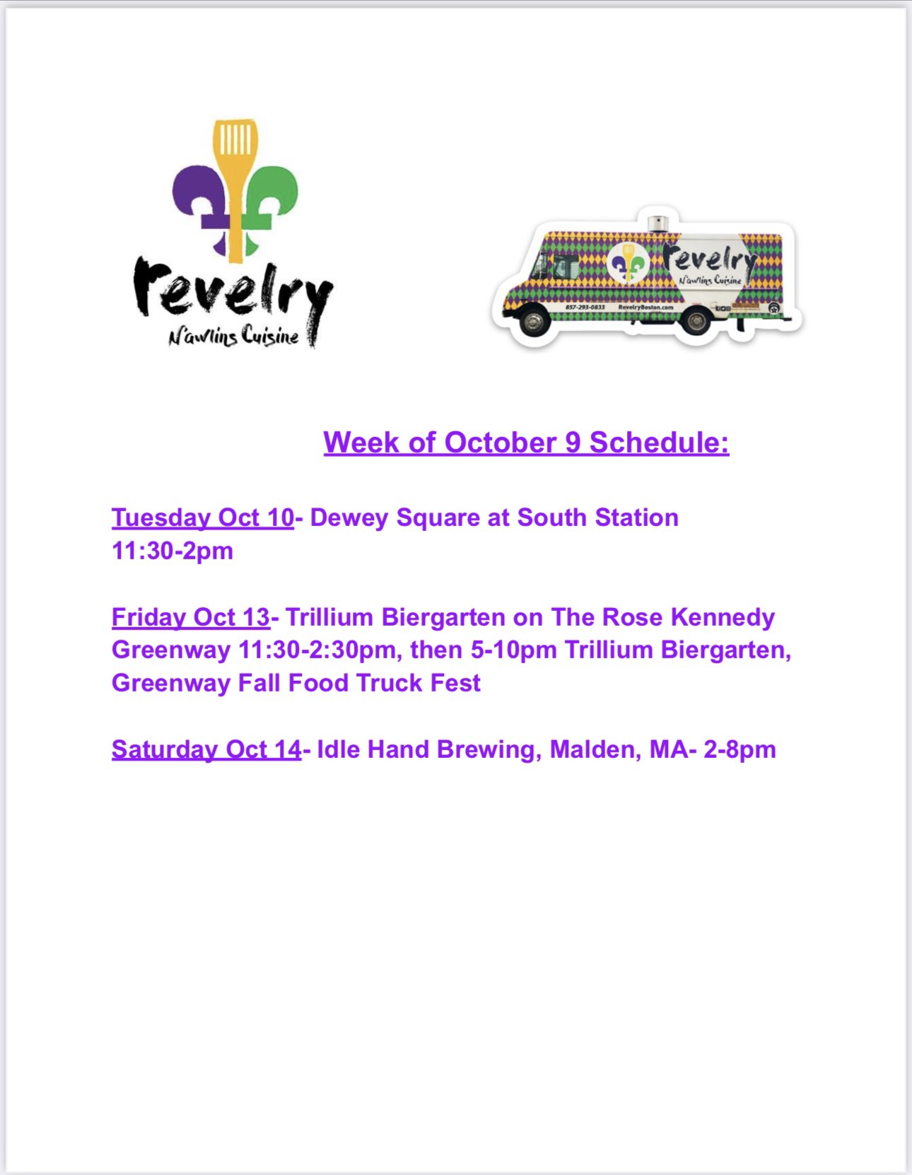 Revelry Food Truck