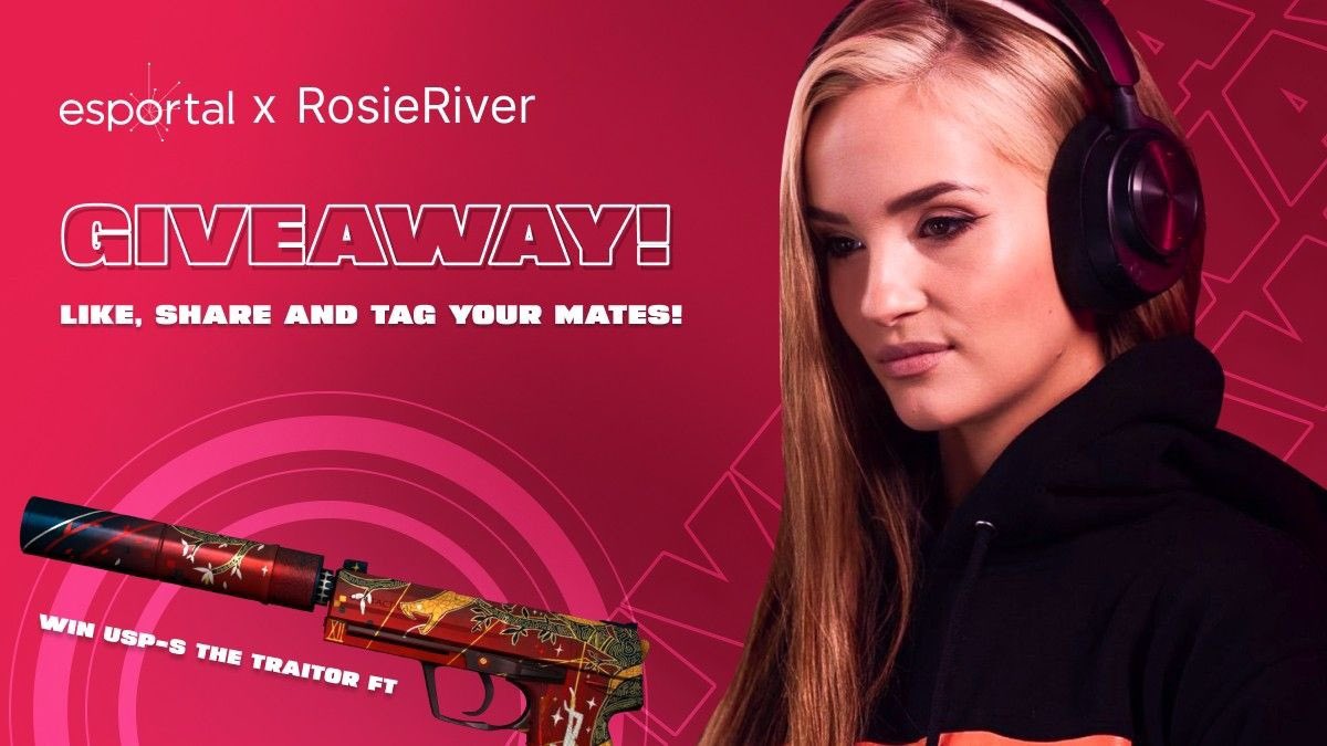 rosie_river's tweet photo. 🚨🔥COMING IN HOT WITH ANOTHER CS GIVEAWAY!🚨🔥

I am giving away a USP-S Traitor FT in collaboration with @esportalfi 

To join, here's what you gotta do:

1️⃣ Follow me on Twitch 📺✅
https://t.co/rHWZ04d8rc
2️⃣ Like & Retweet this post 🔄❤️
3️⃣ Drop your Twitch username & tag 2 friends in the comments below 🤝👇

Winner will be picked this Friday during my CS2 marathon stream! Be there!

Good Luck 🎉🥳
