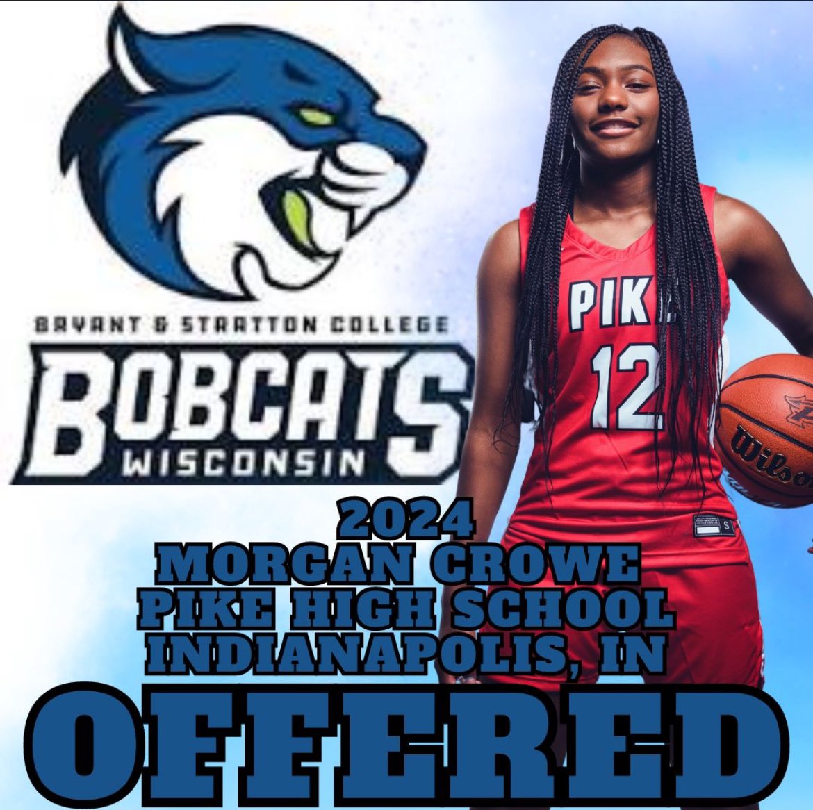 Morgan C. (@morgan_crowe_12) on Twitter photo Thank you Coach Mal and Coach Siska for extending an offer to me to play at <a href="/BSC_WBB_WI/">Bryant & Stratton College Women's Basketball WI</a> ! I’m very grateful and blessed! Thank you Coach Mal and Coach Siska for extending an offer to me to play at <a href="/BSC_WBB_WI/">Bryant & Stratton College Women's Basketball WI</a> ! I’m very grateful and blessed!