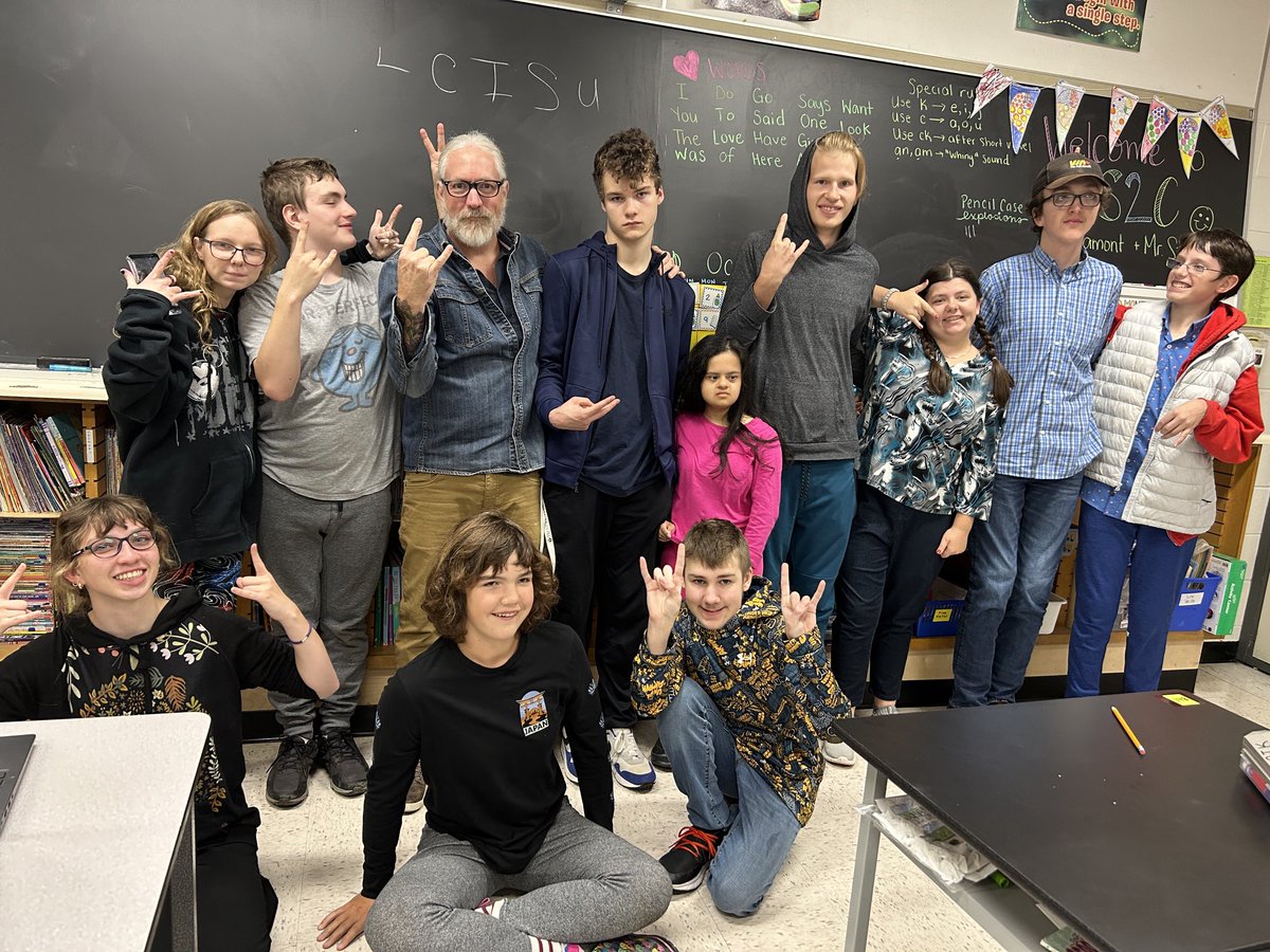 Today we said goodbye to our beloved EA Chris Jackson as he embarks on a new adventure. We will miss you Chris! Rock on! ⁦<a href="/LaSalle_LDSB/">La Salle Secondary</a>⁩