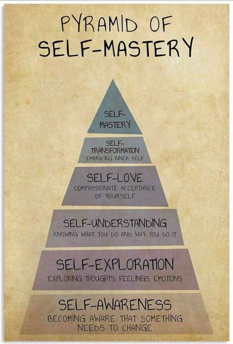 What level are you at today?

#selfacceptance #selfmastery #leadership