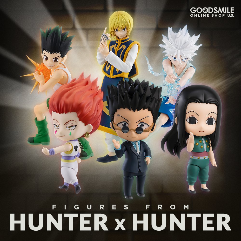 GoodSmile_US on X: Characters from the HUNTER x HUNTER series are  available for preorder from GOODSMILE ONLINE SHOP US! Assassins and Hunters  alike are waiting to add their strength and skills to