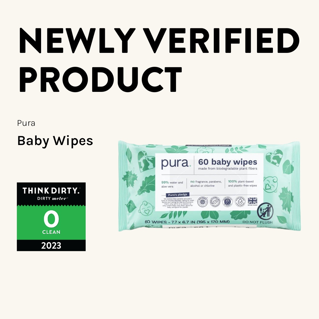 thinkdirty's tweet image. 🍃👶 NEWLY VERIFIED PRODUCTS ALERT! 👶🍃⁠
⁠
Introducing @mypura Baby Wipes and Baby Diapers for Sensitive Skin – crafted without fragrance, alcohol, parabens, or chlorine. 🌿💚⁠

⁠#NewOnOurApp #PureAndSafeBabyCare #SensitiveSkinSolutions #PuraLove