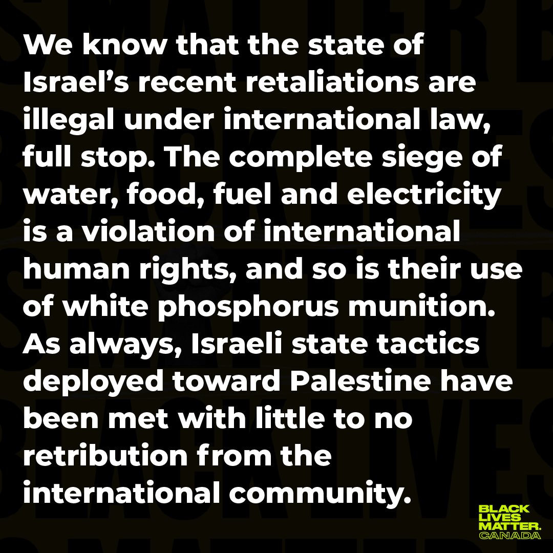 Black Lives Matter - Canada tweet media