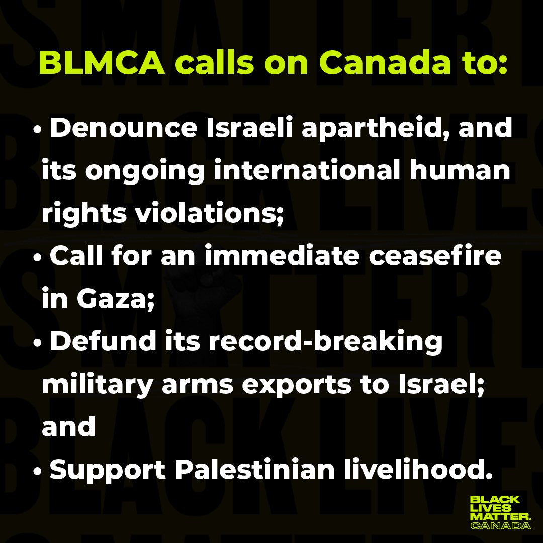 Black Lives Matter - Canada tweet media