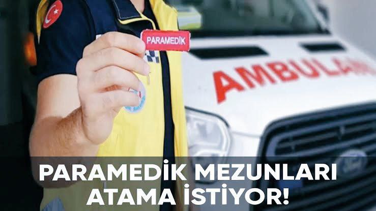 Yüksek puanlarla ambulansımıza kavuşamadığımız yetmemiş gibi torpille alınan üniversite hastanelerine de giremiyoruz. Biz paramedikler artık hakettiğimiz değeri ve istihdamı adil kadro dağılımı ile bekliyoruz.
<a href="/drfahrettinkoca/">Dr. Fahrettin Koca</a>
<a href="/saglikbakanligi/">T.C. Sağlık Bakanlığı</a> 

#Paramediklereİstihdam