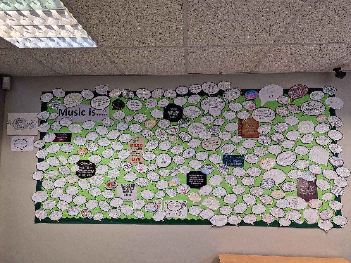 What is music? 🎵

Ideas and opinions of what music is according to Year 7