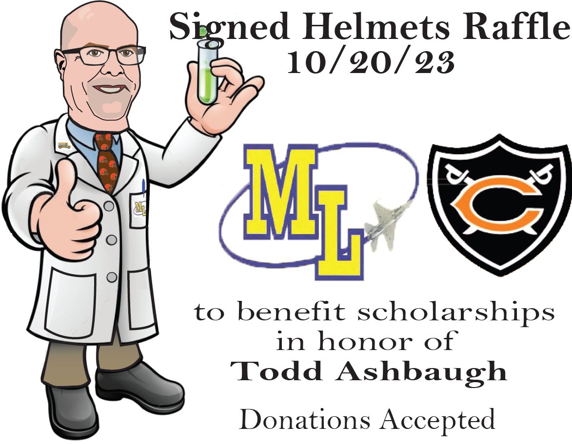 Tim Goodwin (@goodwit56) on Twitter photo We will be selling raffle tickets at the CW/ML football game to win a signed helmet from the CW/ML seniors. Donors will choose which helmet they want the chance to win. Proceeds will go to fund scholarships to honor our friend, Todd Ashbaugh. <a href="/ColdwaterAD/">Eric Goodwin</a> <a href="/MLFlyers_sports/">Marion Local Athletics</a> We will be selling raffle tickets at the CW/ML football game to win a signed helmet from the CW/ML seniors. Donors will choose which helmet they want the chance to win. Proceeds will go to fund scholarships to honor our friend, Todd Ashbaugh. <a href="/ColdwaterAD/">Eric Goodwin</a> <a href="/MLFlyers_sports/">Marion Local Athletics</a>