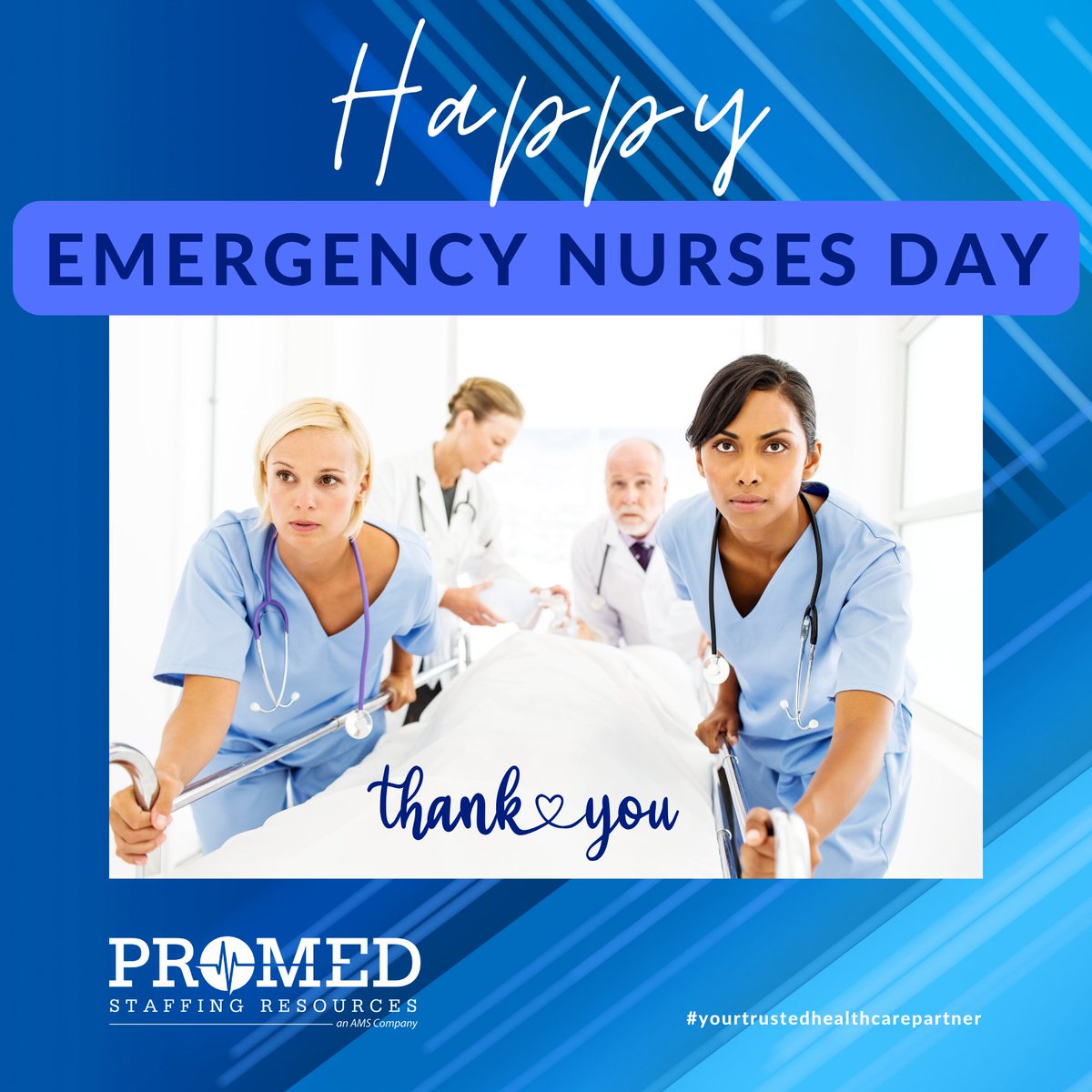 promed_staffing's tweet image. Today, on #emergencynursesday, ProMed Staffing Resources honors the brave and compassionate #heroes who answer the call to serve in times of crisis. Thank you for your unwavering dedication.

#ERnurses #nurses #nurseproud #heroesinscrubs #staffingagency #helathcarejobs #promedsr